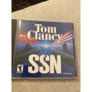 Tom Clancy's SSN PC Game Windows 95 98 ME Submarine Combat Sim 1996 CDS Simon